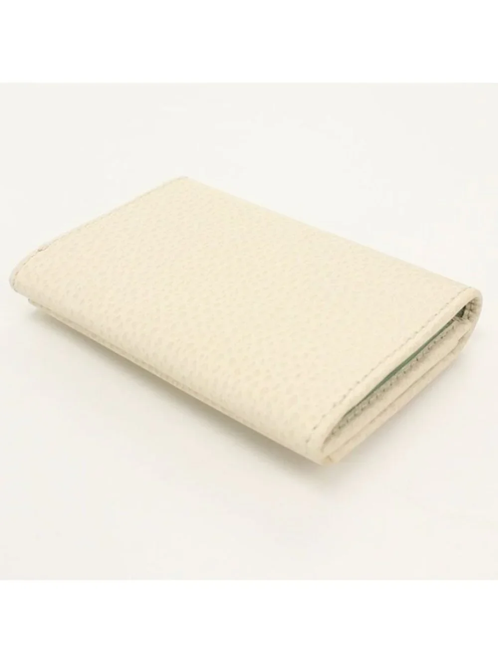 Gucci Bicolor Card Slot Double Business Holder Leather